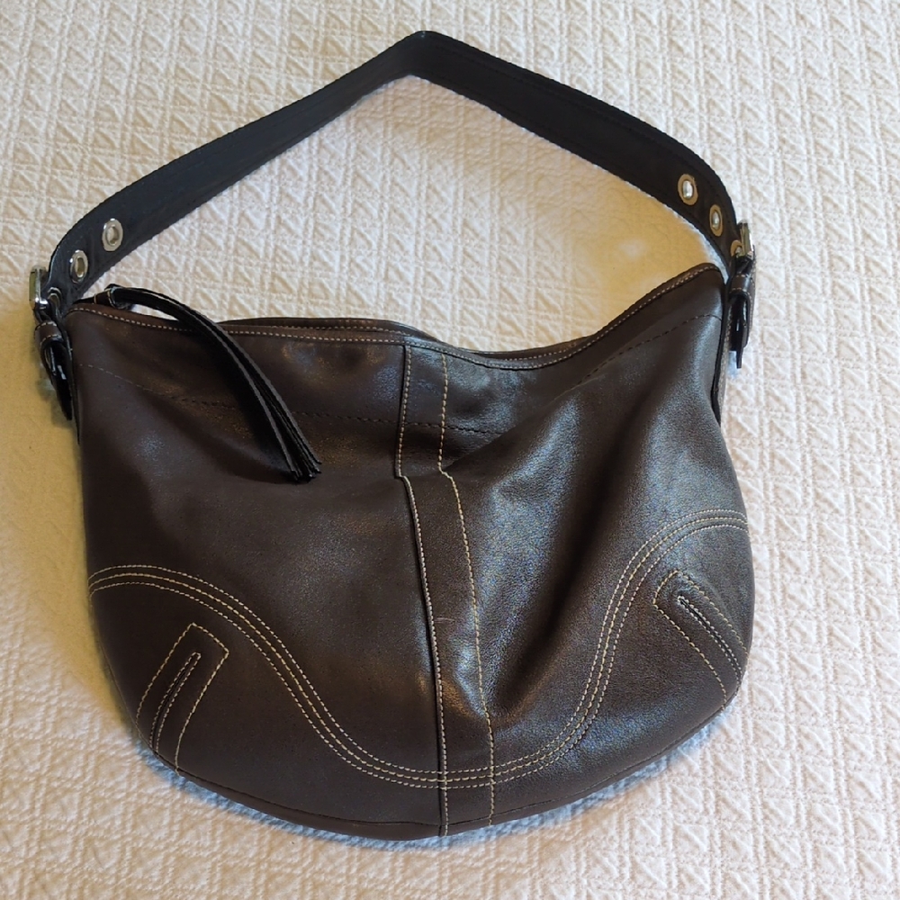 Coach Brown Leather Purse